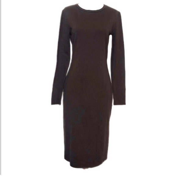 Philosophy Dresses & Skirts - PHILOSOPHY DRESSES • Chocolate Brown Long Sleeve Fitted Dress • Small •
